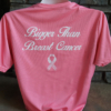 Men's Breast Cancer Shirt - Back