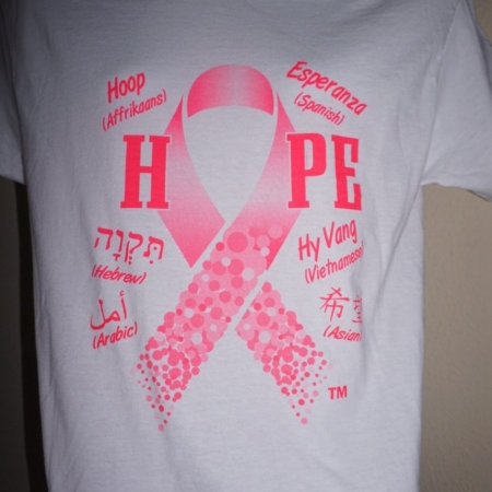 Hope Cancer shirts